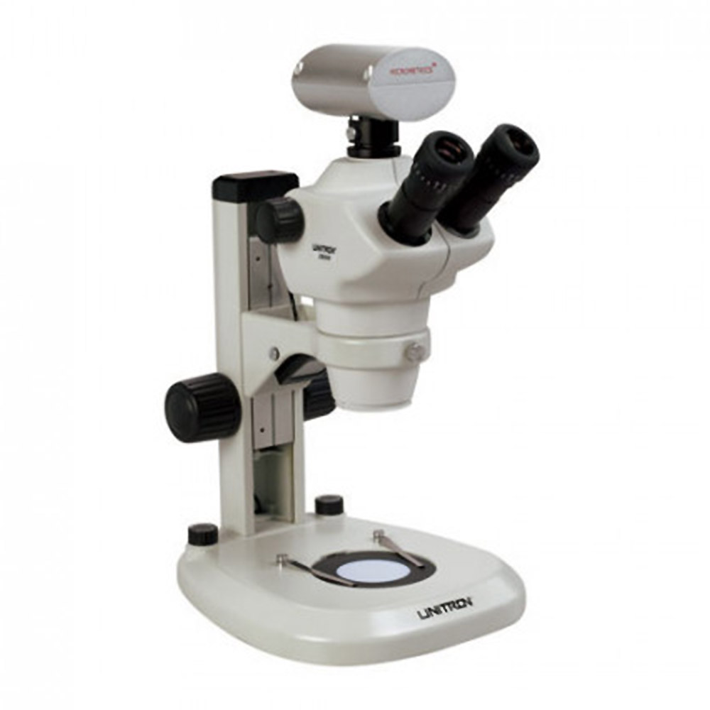Unitron Z850 Zoom Stereo Microscope on LED Stand