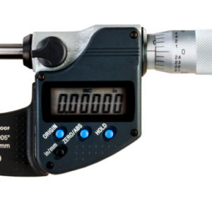 Mitutoyo Digital Micrometer IP65, Inch/Metric 0.1", without output, MIT293-340-30