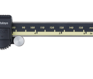 caliper with thumb roller