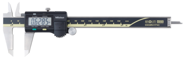 caliper with thumb roller